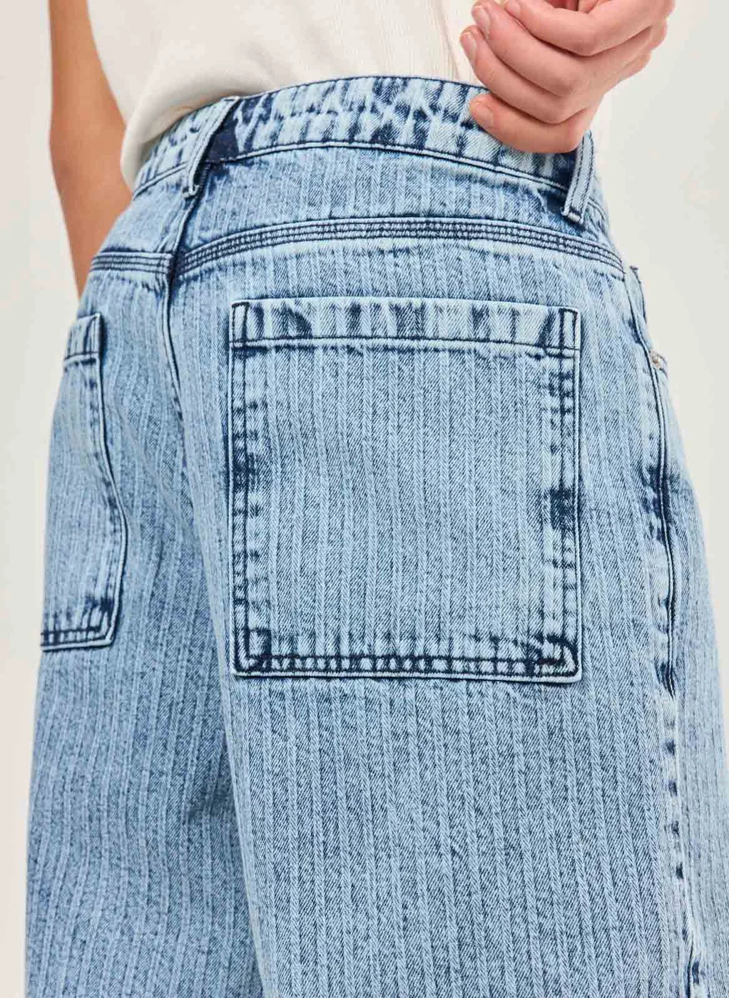 Jorts Jeans Risca De Giz
