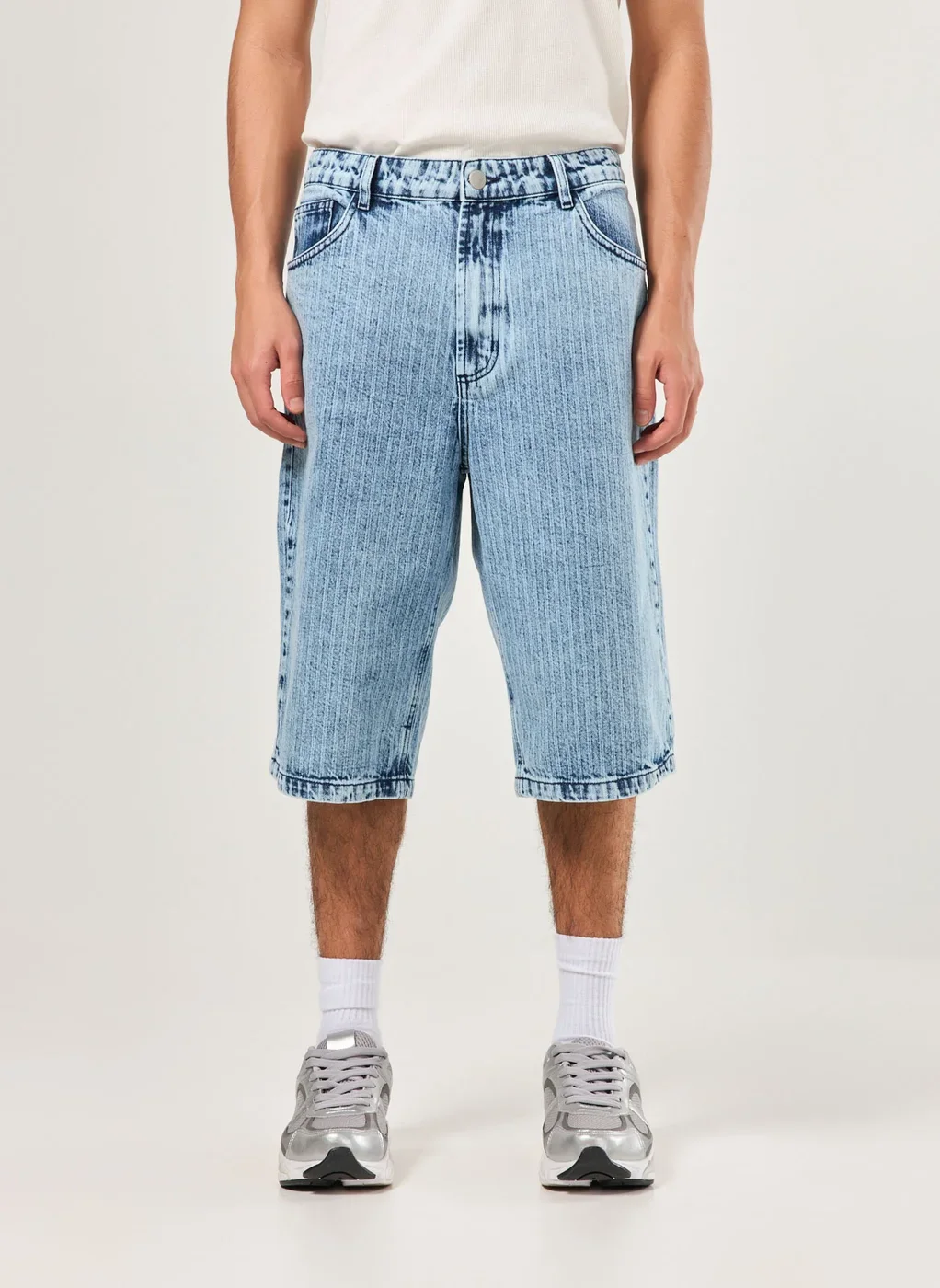 Jorts Jeans Risca De Giz