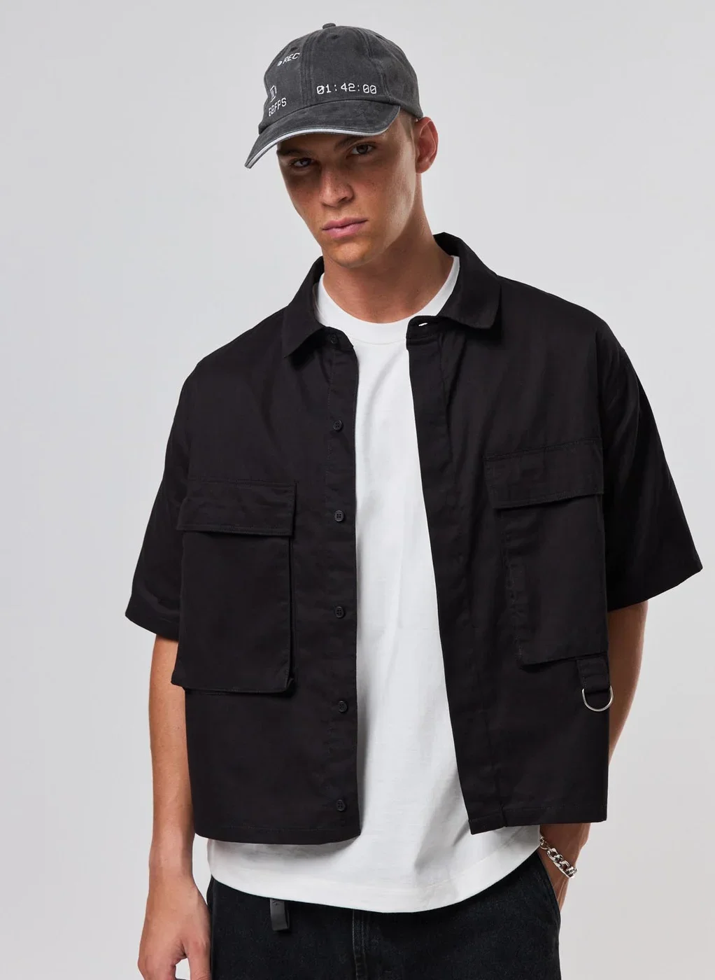 Camisa Sarja Box Cargo