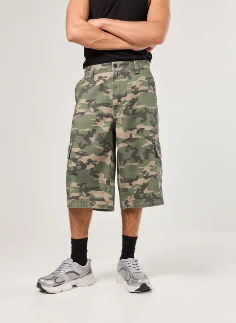 Jorts Sarja Camuflada Super Baggy