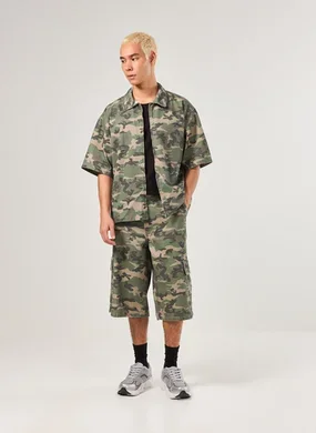 Jorts Sarja Camuflada Super Baggy