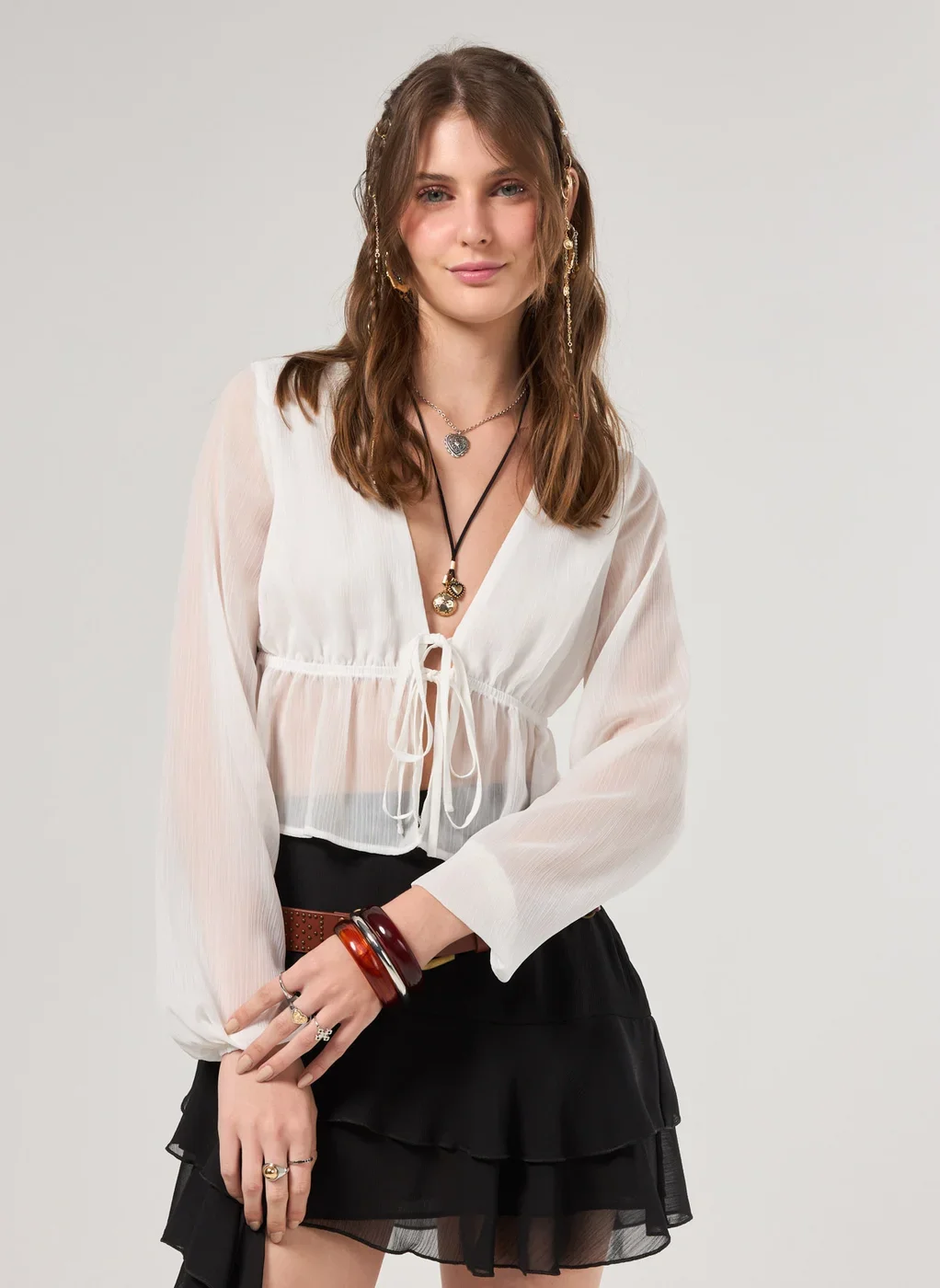 Conjunto 3 Pulseiras De Acrílico