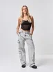 Calça Jeans Wide Leg Bolsos