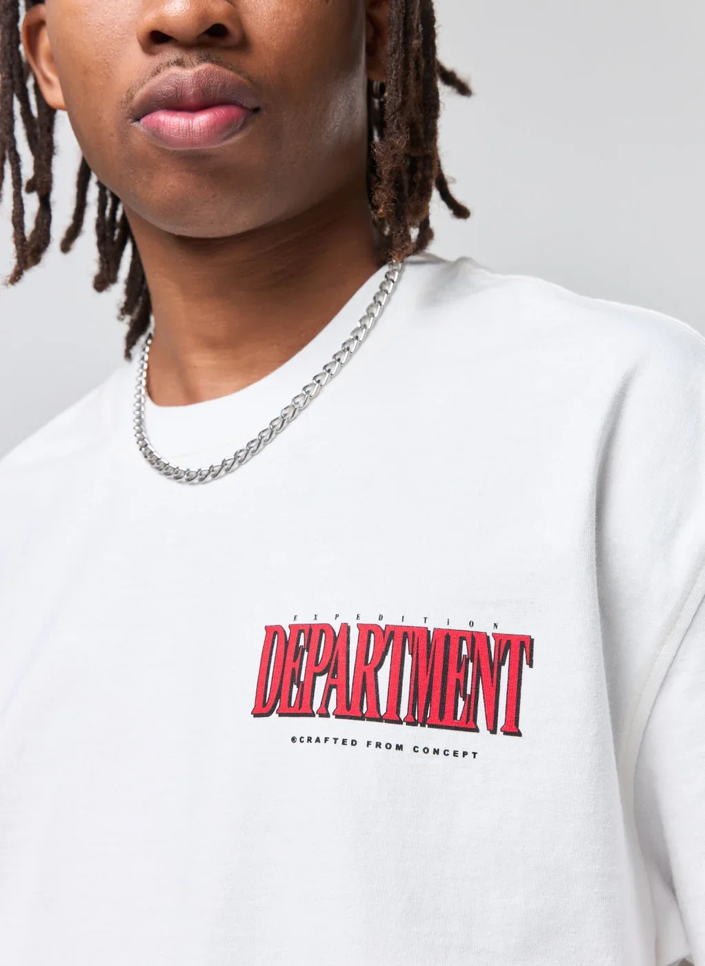 Camiseta Box Malhão Off‑White Selos