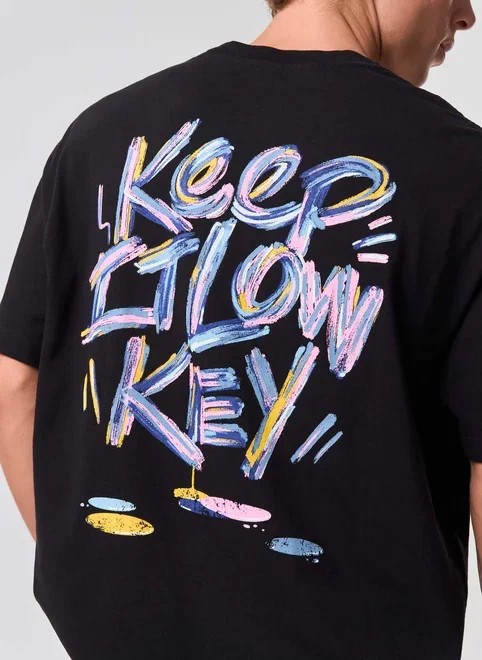 Camiseta Relaxed Malhão Escrito Costas