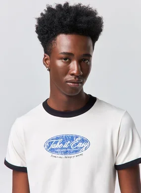 Camiseta Muscle Tee Off‑White Take It Easy