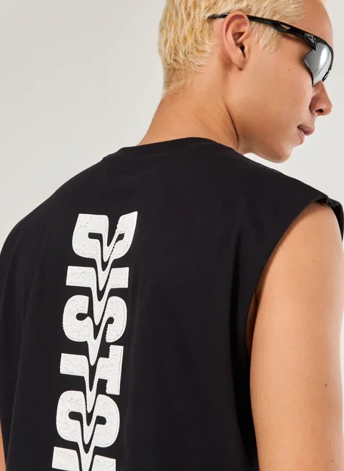 Camiseta Sleeveless Malhão Box Distort