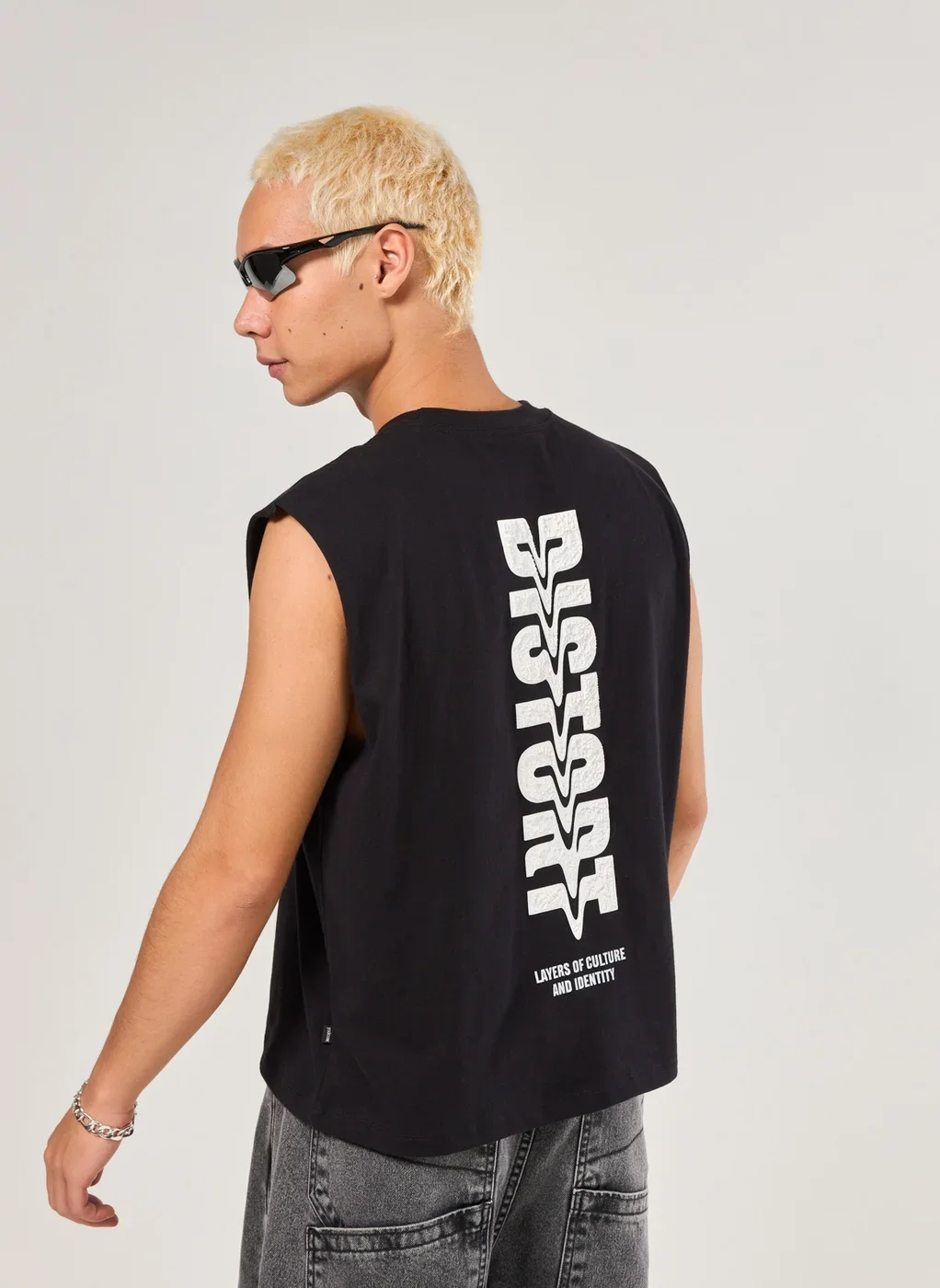 Camiseta Sleeveless Malhão Box Distort