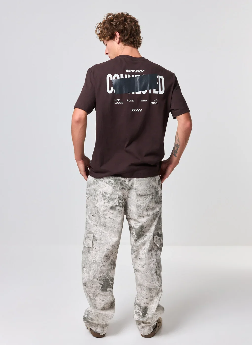 Camiseta Comfort Malhão Marrom Connected