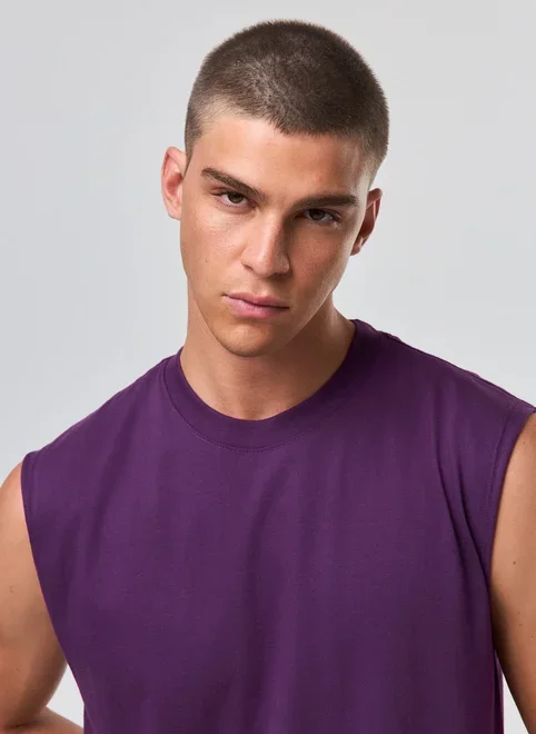 Regata Sleeveless Box Malhão