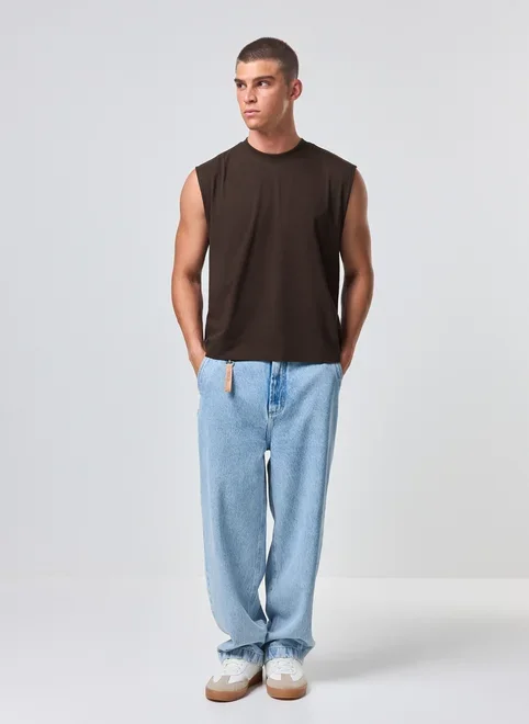 Regata Sleeveless Box Malhão