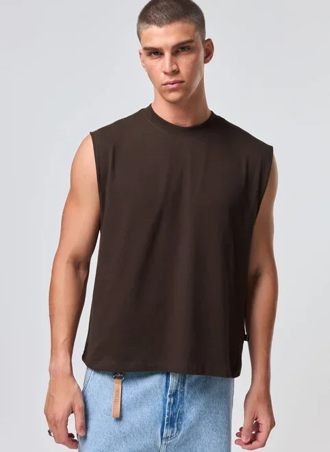 Regata Sleeveless Box Malhão