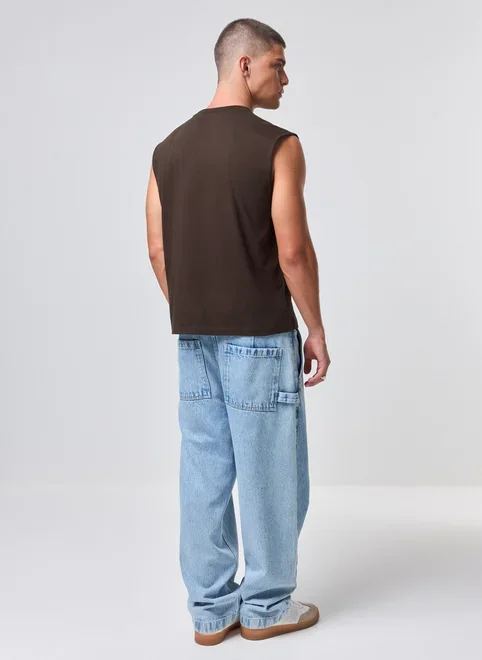 Regata Sleeveless Box Malhão