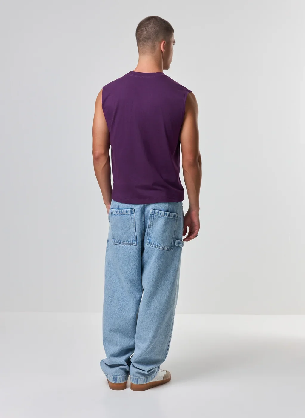 Regata Sleeveless Box Malhão