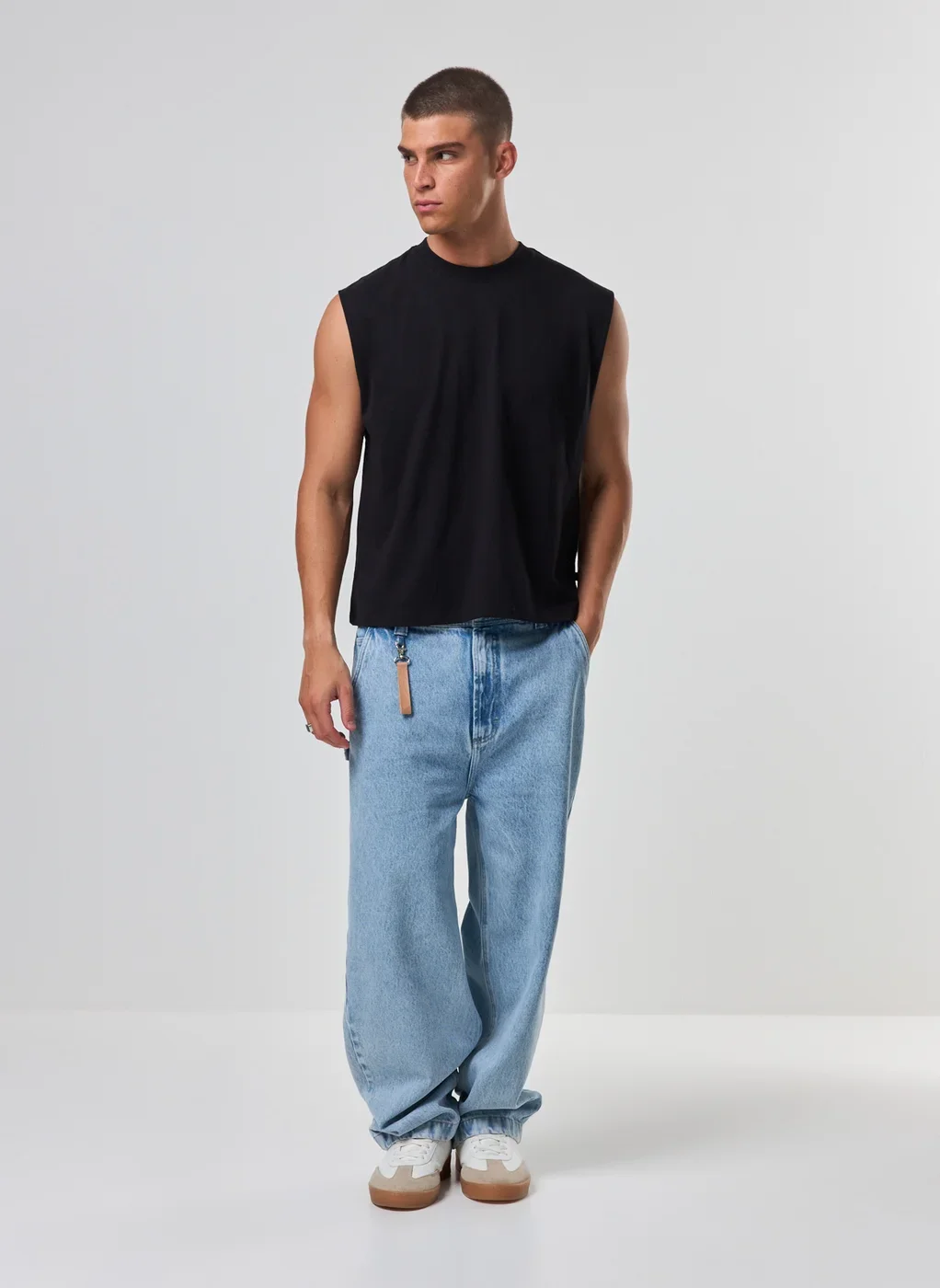 Regata Sleeveless Box Malhão