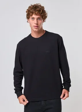 Camiseta Manga Longa Malhão Comfort Bordado