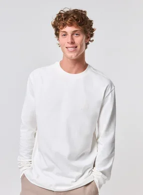 Camiseta Manga Longa Malhão Comfort Bordado