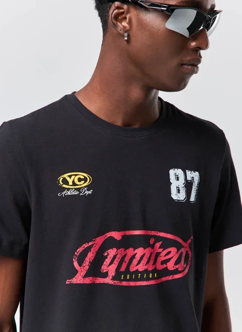 Camiseta Muscle Tee Preta Limited Edition