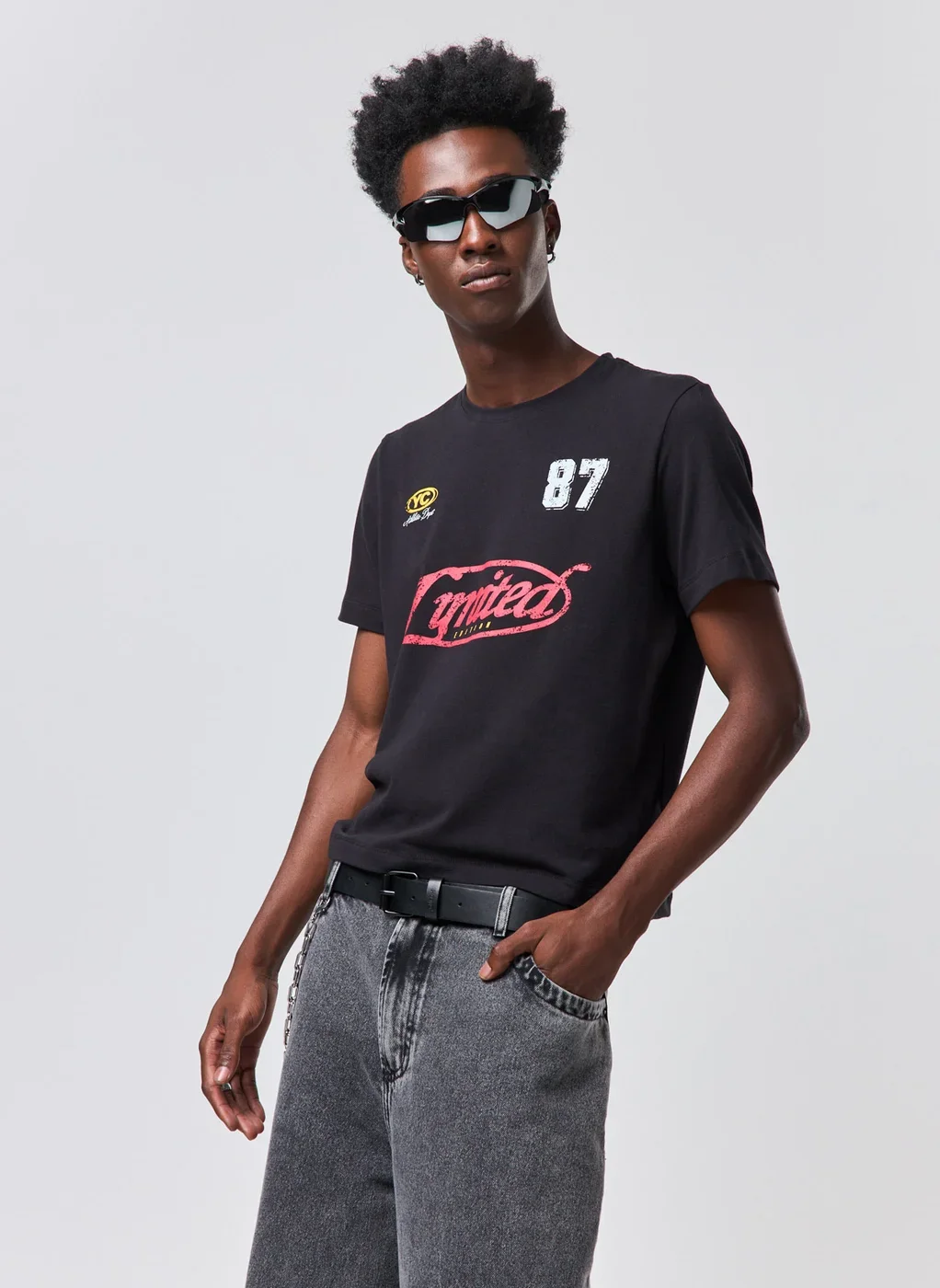 Camiseta Muscle Tee Preta Limited Edition