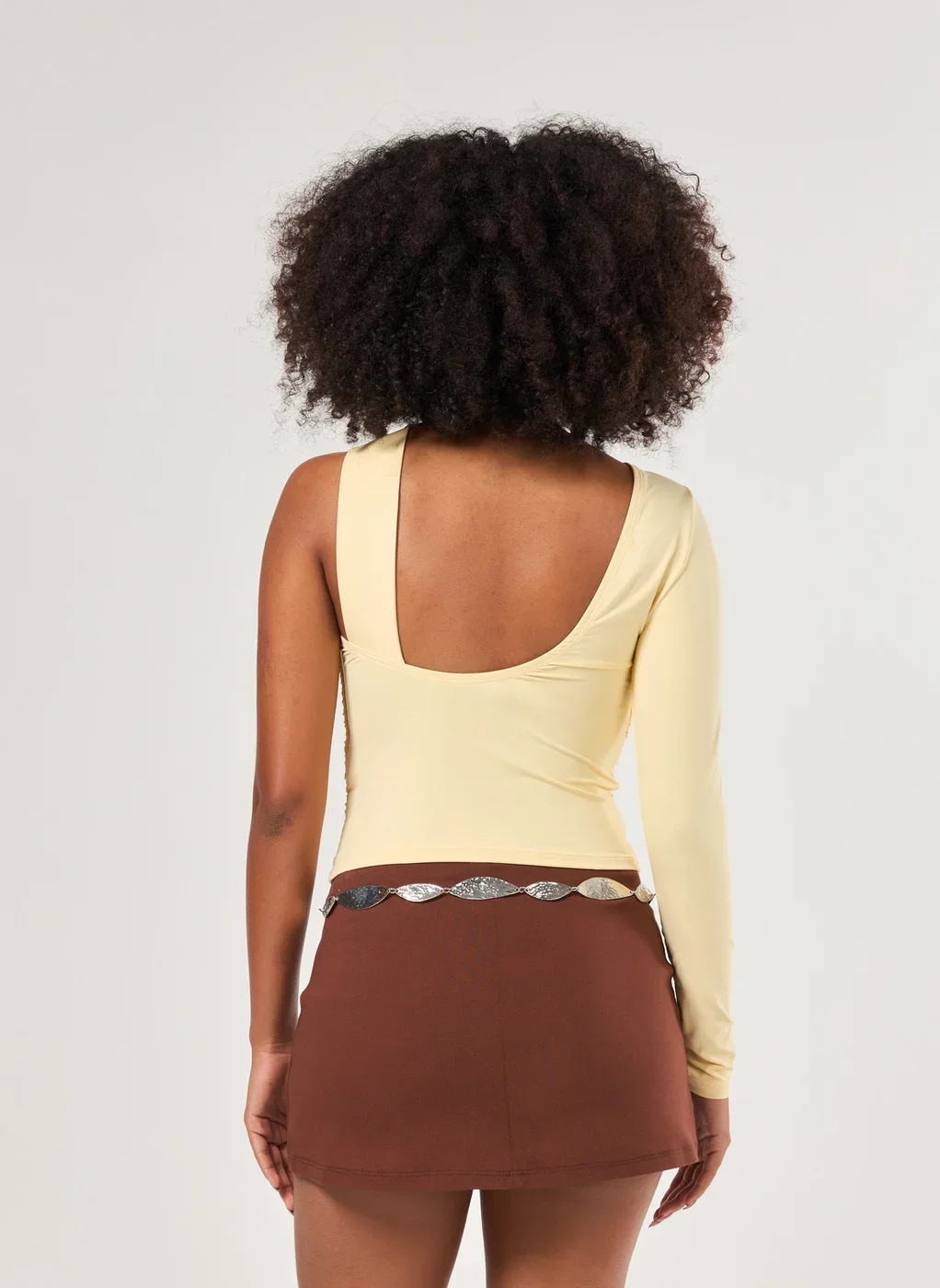 Blusa Poliamida Manga Longa Única