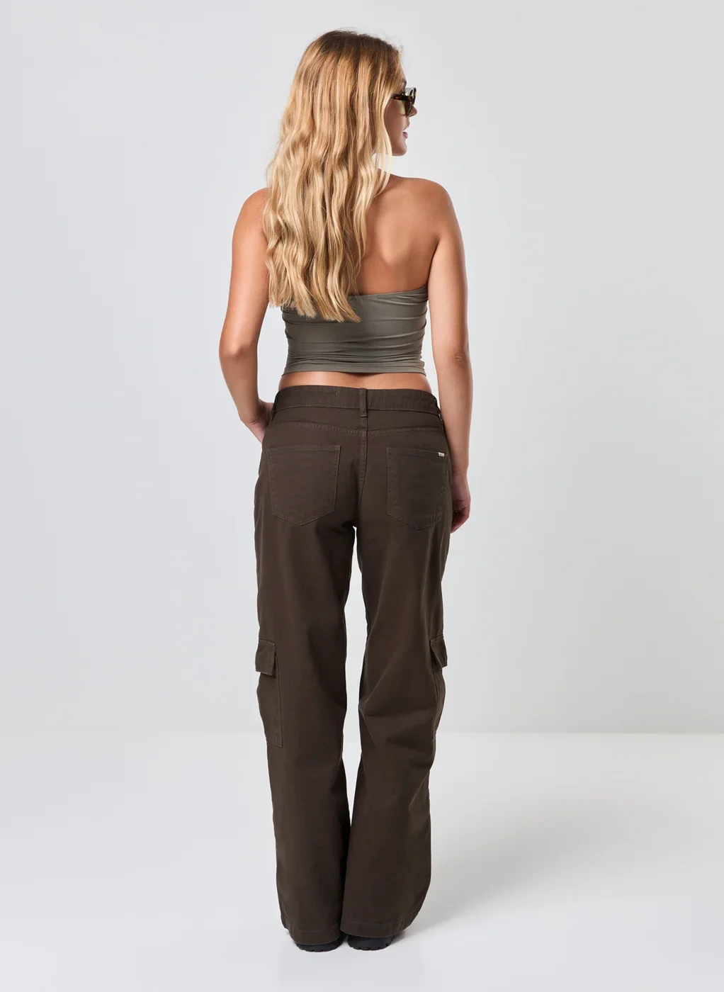 Top Poliamida Recortes Argolas