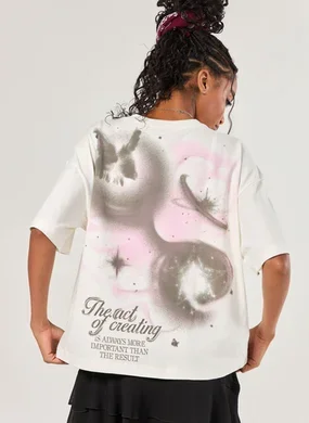 Camiseta Box Off-White Spray