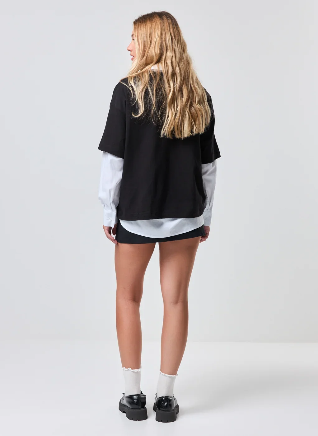 Camiseta Box Preta Gato Místico