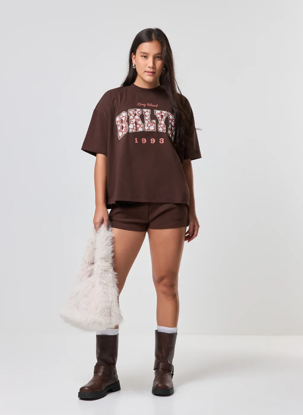 Camiseta Box Marrom Bklyn