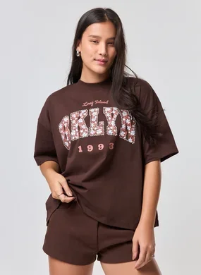 Camiseta Box Marrom Bklyn