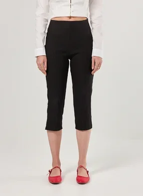 Calça Capri Preta