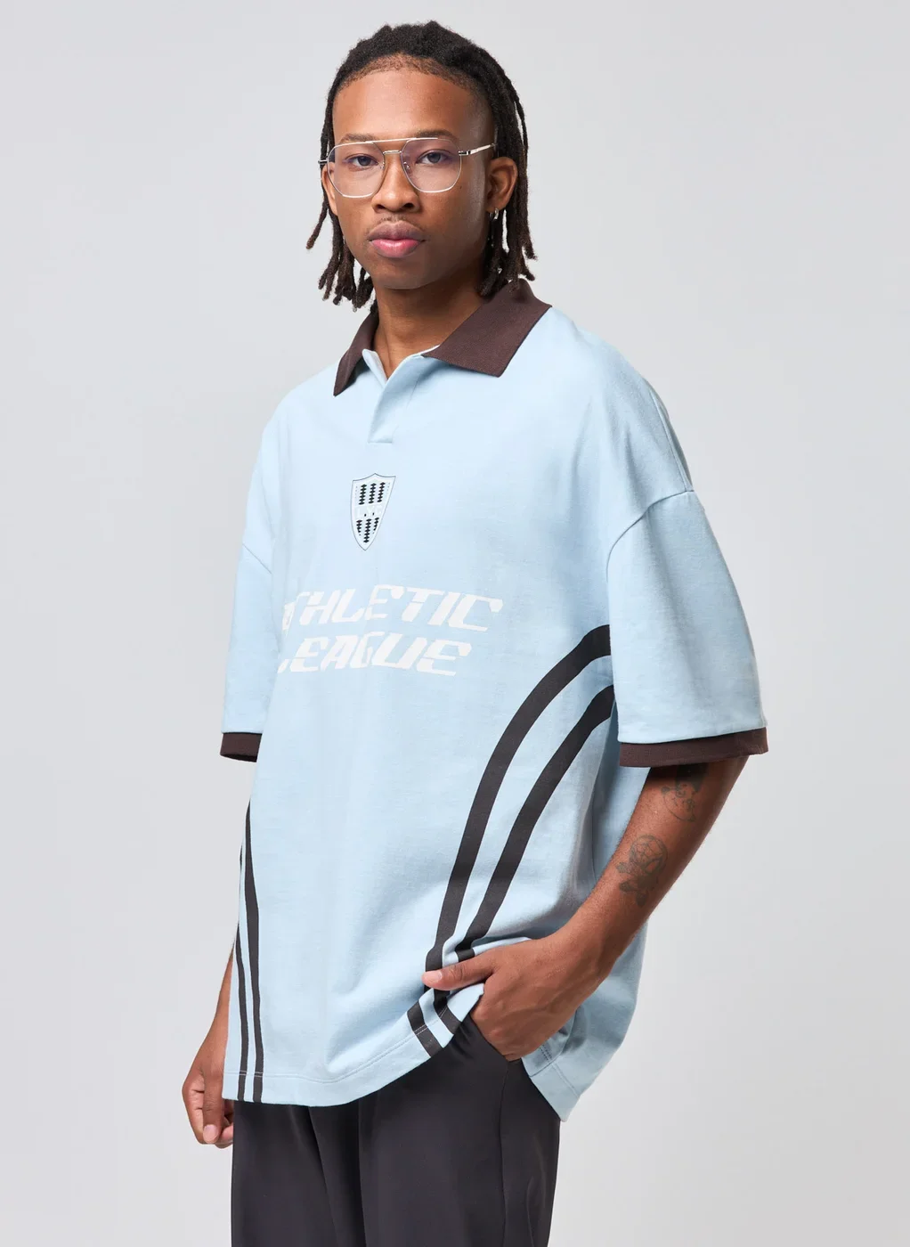 Camiseta Polo Oversized Esportiva Malhão