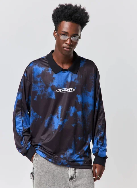 Camiseta Polo Esportiva Manga Longa Champ