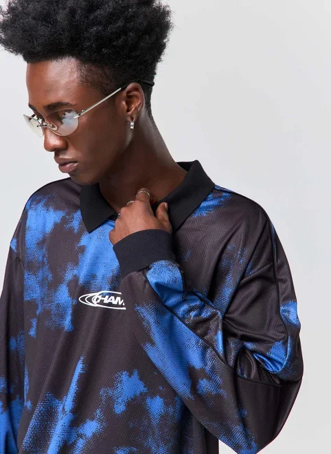 Camiseta Polo Esportiva Manga Longa Champ