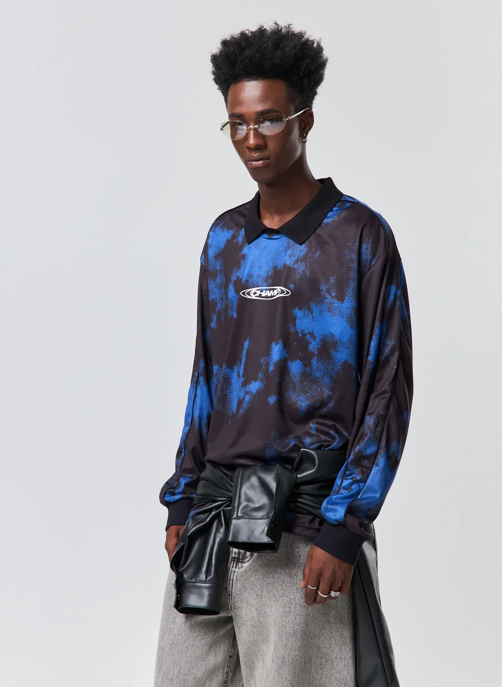 Camiseta Polo Esportiva Manga Longa Champ