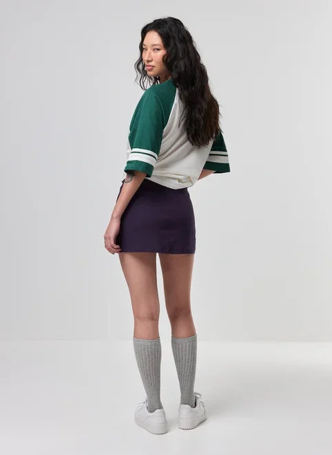 Camiseta Off-White Box Raglan Brooklyn