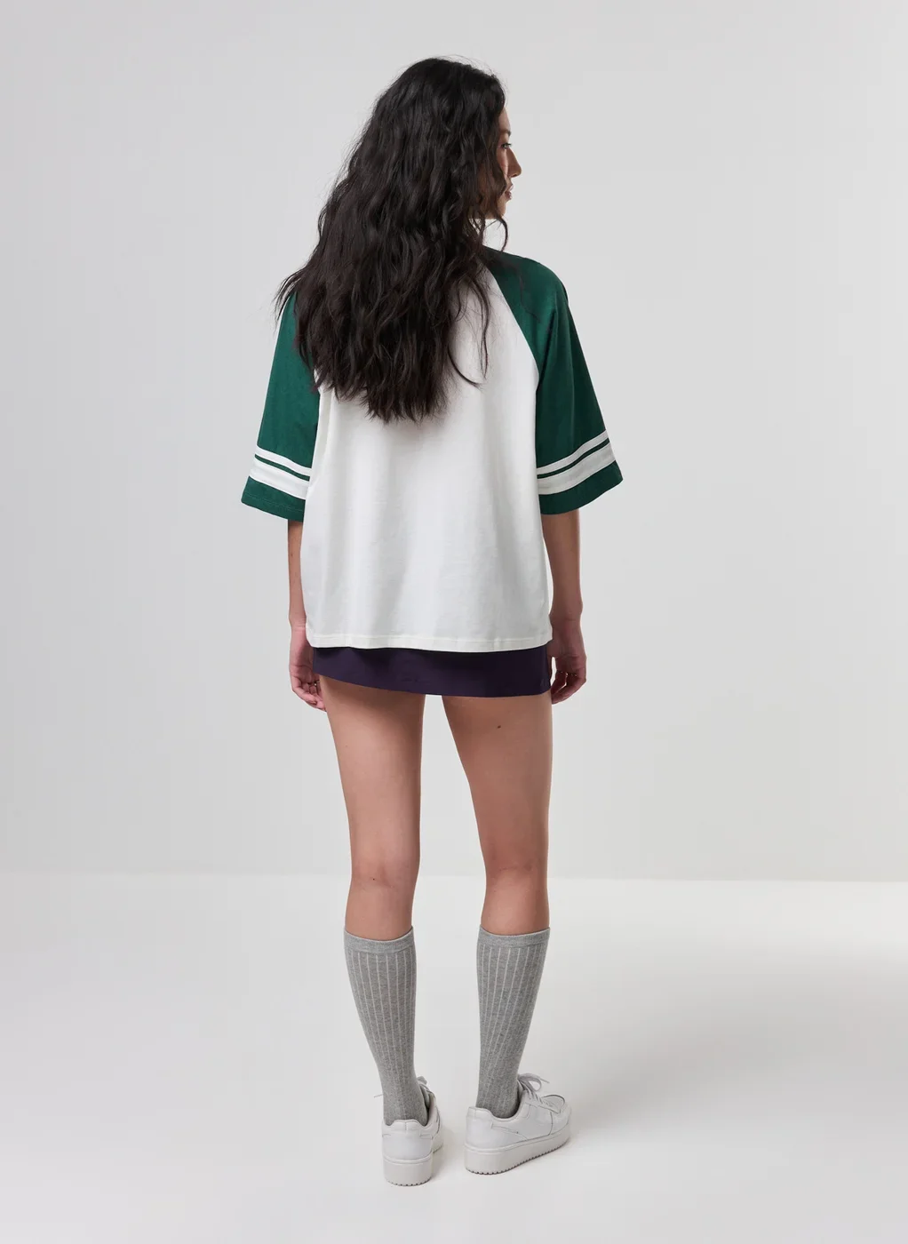 Camiseta Off-White Box Raglan Brooklyn