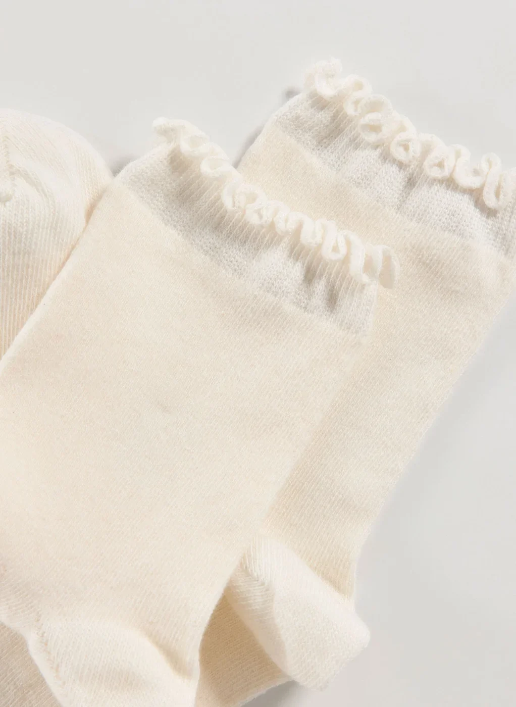 Meia Off-White Babadinho