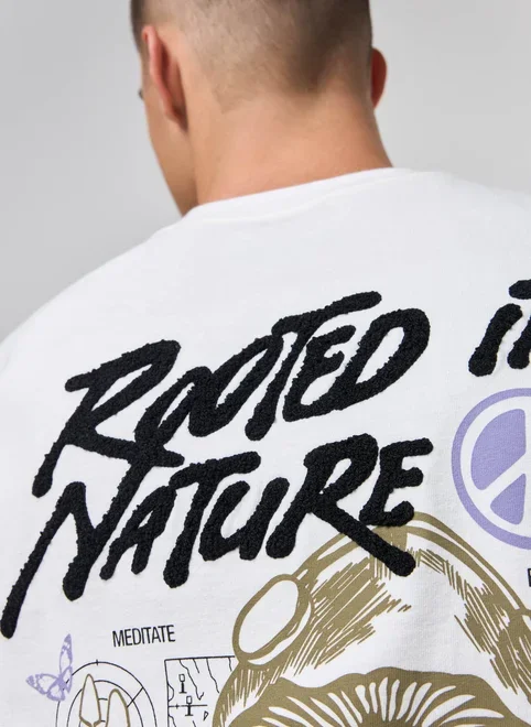 Camiseta Comfort Malhão Nature Chenille