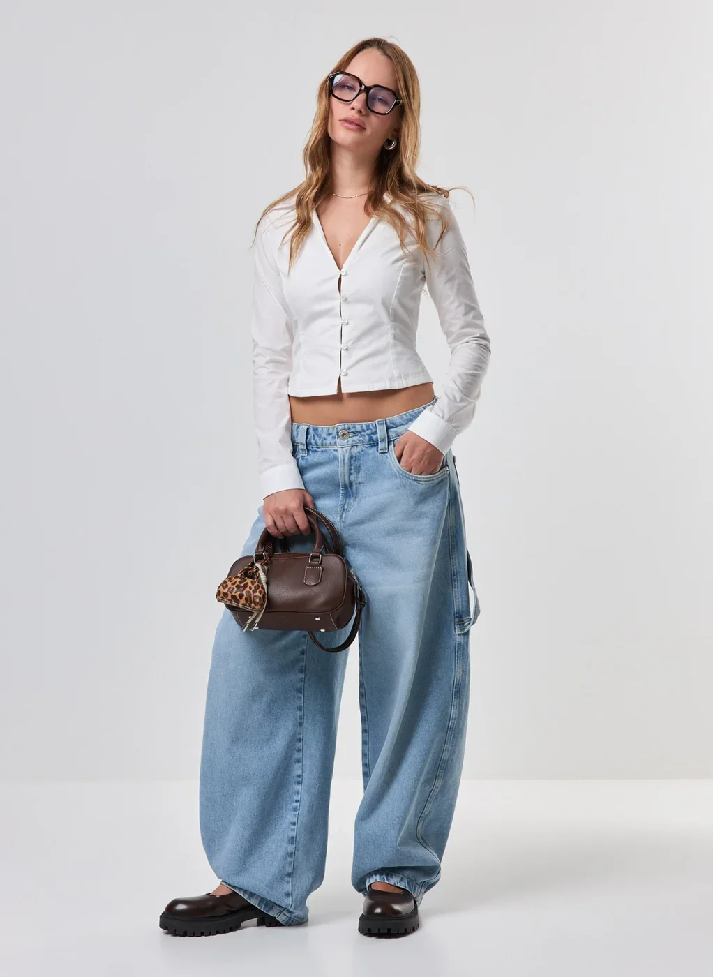 Camisa Off-White Manga Longa Justa