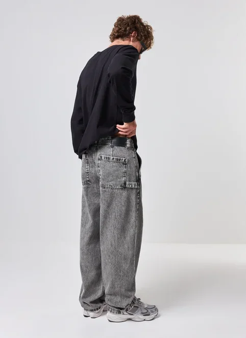 Calça Jeans Baggy