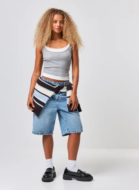 Regata Sobreposição Rendinha