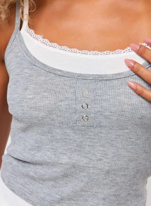 Regata Sobreposição Rendinha