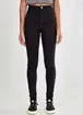Calça Skinny Cintura Alta em Sarja