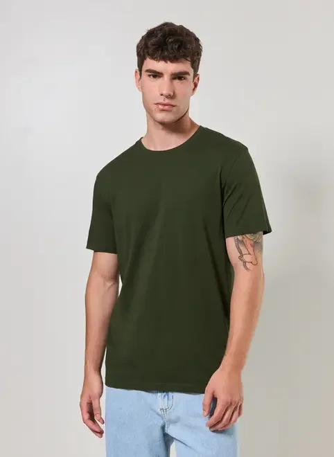 Camiseta Básica Cotton