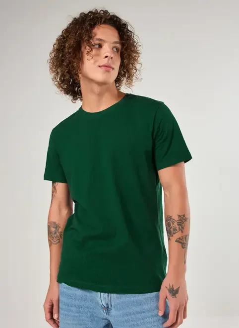 Camiseta Básica Cotton
