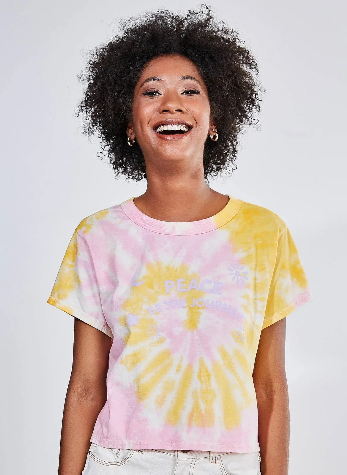 トップス c goa tie dye design top abrir menu