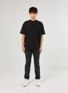 Calça Jeans Slim Preta