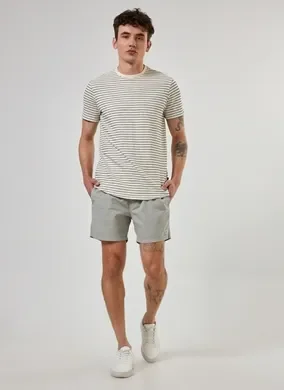 Bermuda Short Em Sarja Verde Seco