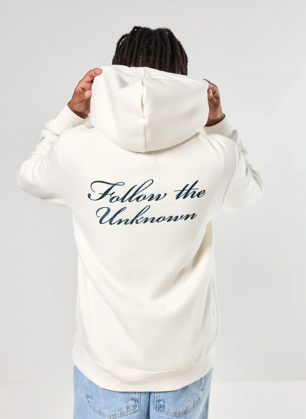 moletom off-white bordado unknown - off-white