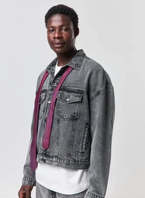 Jaqueta Jeans Box